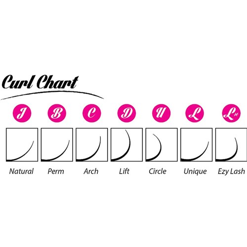C-Curl Lashes (Tray) 0.20mm x 15mm (LS)